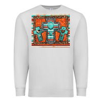 Dove Grey turquoise gemstone crosses Premium Sweatshirt - Jasminsmagicworld