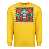 Lemon turquoise gemstone crosses Premium Sweatshirt - Jasminsmagicworld