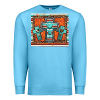 Ocean Blue turquoise gemstone crosses Premium Sweatshirt - Jasminsmagicworld