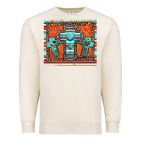 Sandshell turquoise gemstone crosses Premium Sweatshirt - Jasminsmagicworld