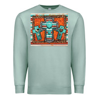 Seafoam turquoise gemstone crosses Premium Sweatshirt - Jasminsmagicworld