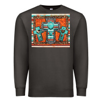 Smoke turquoise gemstone crosses Premium Sweatshirt - Jasminsmagicworld