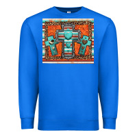 True Royal turquoise gemstone crosses Premium Sweatshirt - Jasminsmagicworld