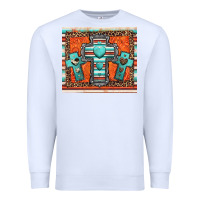 White turquoise gemstone crosses Premium Sweatshirt - Jasminsmagicworld