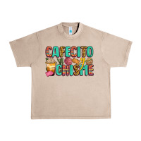French Oak cafecito y chisme Urban Heavy Tee - Zillion Design Studio