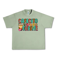 Oil Green cafecito y chisme Urban Heavy Tee - Zillion Design Studio