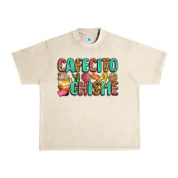 Sandshell cafecito y chisme Urban Heavy Tee - Zillion Design Studio