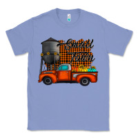 Colony Blue small town fall Classic Tee - CowhideDigitalArt