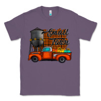 Lavender small town fall Classic Tee - CowhideDigitalArt