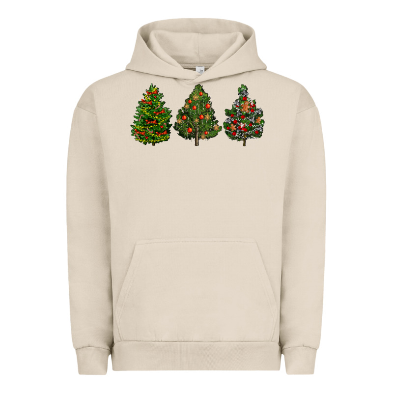 Christmas Trees Urban Hoodie by LillyAllenDesigns | Teevron