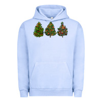 Pigment Grape Ice christmas trees Urban Hoodie - LillyAllenDesigns