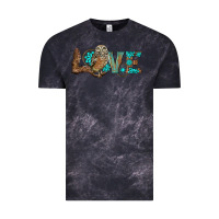 Cloud Black owl love Vintage Tee - BarkalooDesign