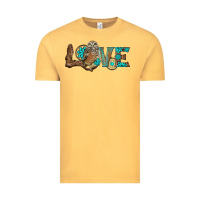 Vintage Mustard owl love Vintage Tee - BarkalooDesign