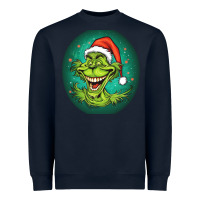 Navy Grinch Heavyweight Sweatshirt - Unal Design