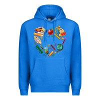 True Royal teacher heart custom Premium Hoodie - NancyCooperArtShop