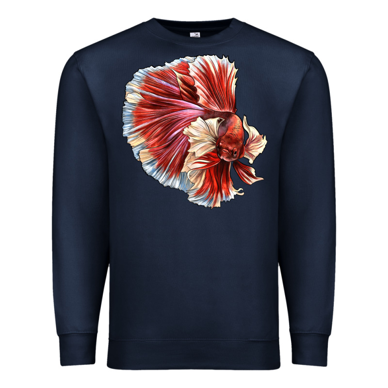Betta Fish Premium Sweatshirt by LillyAllenDesigns | Teevron