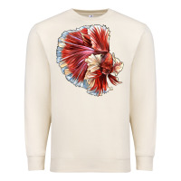 Sandshell Betta Fish Premium Sweatshirt - LillyAllenDesigns