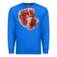 True Royal Betta Fish Premium Sweatshirt - LillyAllenDesigns