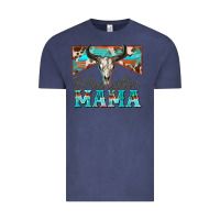 Vintage Denim wranglin mama Vintage Tee - Zillion Design Studio