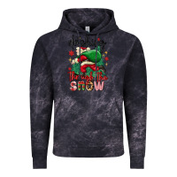 Cloud Black dashing through the snow Vintage Hoodie - MaliasSmallBusiness