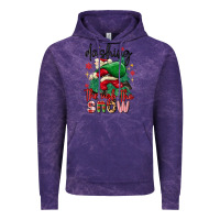 Cloud Purple dashing through the snow Vintage Hoodie - MaliasSmallBusiness