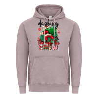Vintage Zinc dashing through the snow Vintage Hoodie - MaliasSmallBusiness