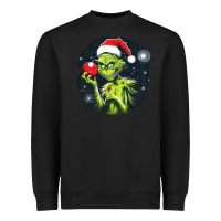 Black Grinch Heavyweight Sweatshirt - Unal Design
