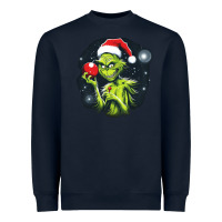 Navy Grinch Heavyweight Sweatshirt - Unal Design