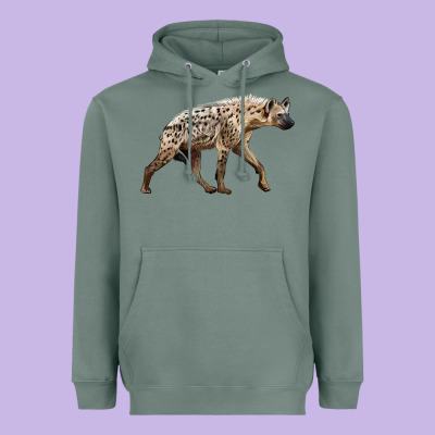 Hyena Heavyweight Hoodie Designed By Lillyallendesigns