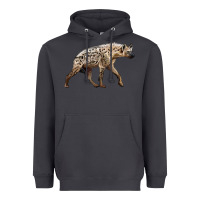 Smoke hyena Heavyweight Hoodie - LillyAllenDesigns