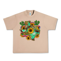 Burro texas map Urban Heavy Tee - Zillion Design Studio