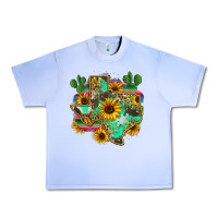 Grape Ice texas map Urban Heavy Tee - Zillion Design Studio