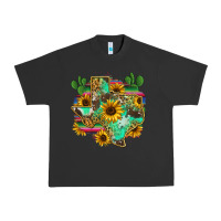 Pigment Black texas map Urban Heavy Tee - Zillion Design Studio