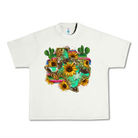 Pistachio texas map Urban Heavy Tee - Zillion Design Studio