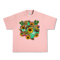 Salmon texas map Urban Heavy Tee - Zillion Design Studio