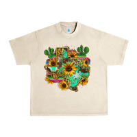 Sandshell texas map Urban Heavy Tee - Zillion Design Studio
