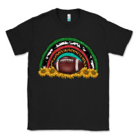 Black merry christmas sunflower rainbow Classic Tee - BarkalooDesign