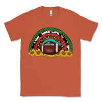 Copper merry christmas sunflower rainbow Classic Tee - BarkalooDesign