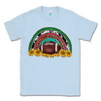 Dusty Blue merry christmas sunflower rainbow Classic Tee - BarkalooDesign