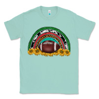 Seafoam merry christmas sunflower rainbow Classic Tee - BarkalooDesign