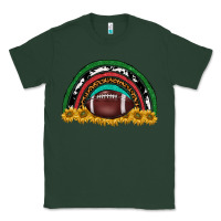 Sports Green merry christmas sunflower rainbow Classic Tee - BarkalooDesign