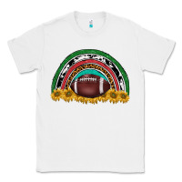 White merry christmas sunflower rainbow Classic Tee - BarkalooDesign