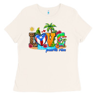 Bone love puerto rico Ladies Tee - AdoDesignShop