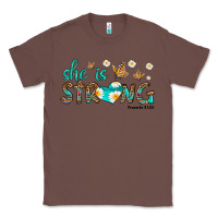 Chestnut she is strong Classic Tee - HRA Design Shop