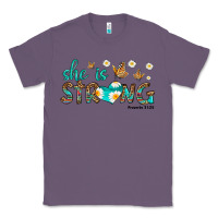 Lavender she is strong Classic Tee - HRA Design Shop