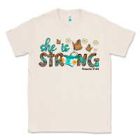 Natural she is strong Classic Tee - HRA Design Shop