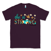 Plum she is strong Classic Tee - HRA Design Shop