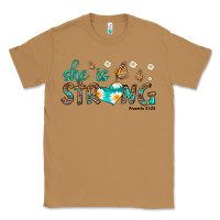 Toasted Coconut she is strong Classic Tee - HRA Design Shop