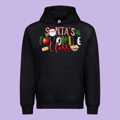 Santa's Favorite Class Christmas Urban Hoodie Designed By Lillyallendesigns