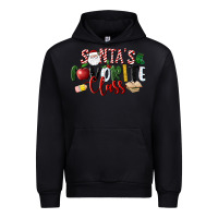 Black Santa's Favorite Class Christmas Urban Hoodie - LillyAllenDesigns